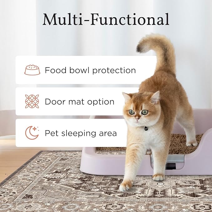 Lovewag Pets Cat Litter Box Mats 2 Pack - Image 7