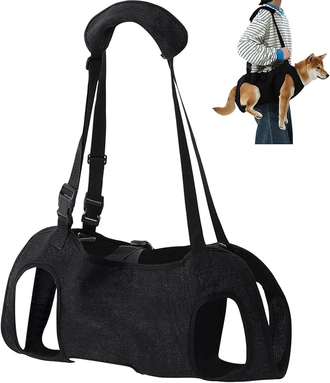 Shinylin Dog Carry Sling Emergency Backpack Pet Legs Support and Rehabilitation by Shinylin