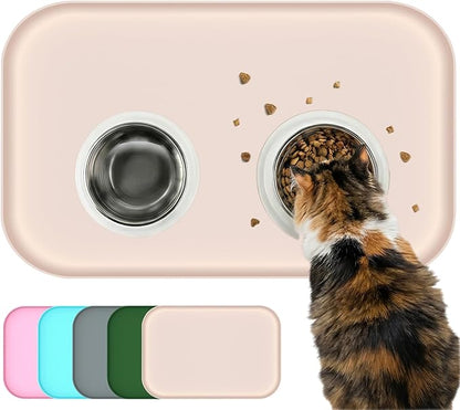 BLESWIN Waterproof Silicone Pet Feeding Mat by BLESWIN