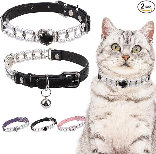 EXPAWLORER Cat Collar Leather by EXPAWLORER