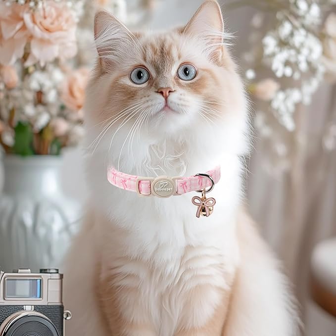 2 Pack Pink Cat Collars - Image 5