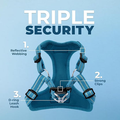 Best Pet Supplies Voyager Adjustable Step-in Flex Breathable Mesh Dog Harness - Image 2