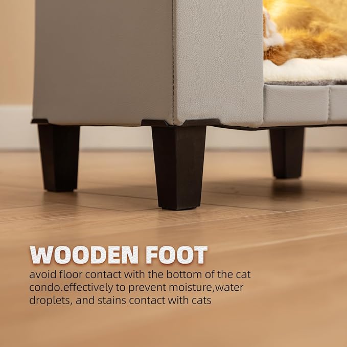 Cat House for Indoor Cats Condo, Cat Furniture - Image 2