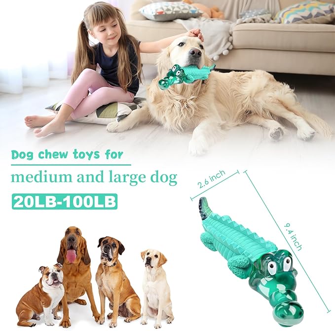 Fuufome Large Dog Chew Toys for Aggressive Chewers： Almost Indestructible Dog - Image 2