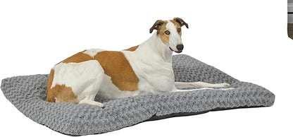 MidWest Homes for Pets Plush Ombe Swirl Dog Bed; Gray 54-Inch for Giant Breeds by MidWestHomesForPets