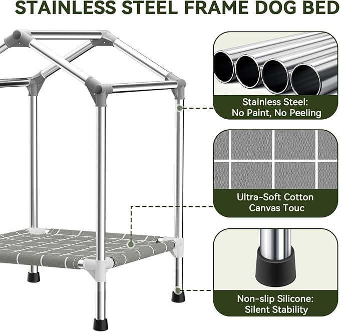 Elevated Dog House for Small Dogs - Image 3