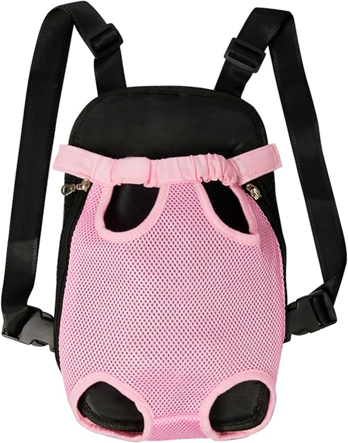 FEimaX Dog Carrier Backpack Pet Legs Out Front Cat Travel Bag, Adjustable Puppy - Image 2