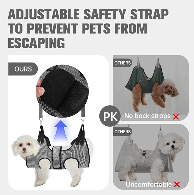 PAWCHIE Dog Grooming Hammock Harness - Image 4