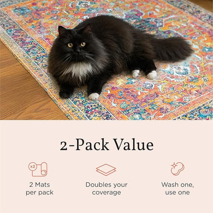 Lovewag Pets Cat Litter Mat 2 Pack - Image 4