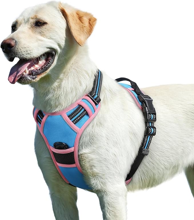 Eagloo Dog Harness for Large Dogs, No Pull Service Vest by GoExplorewithEagloo