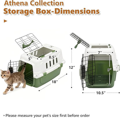Athena Collection 18" Hard-Sided Travel Pet Carrier - Image 2