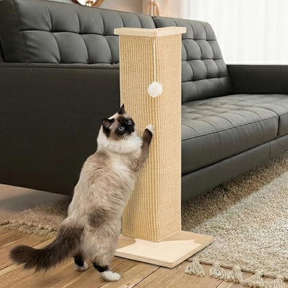 PETKARAY Couch Corner Cat Scratcher, Sisal Cat Scratch Pad by PETKARAY