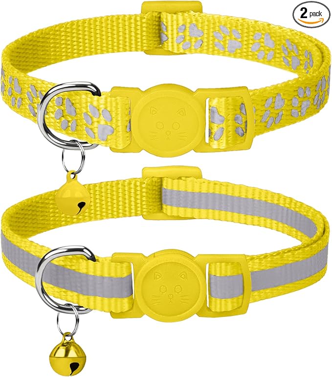 Taglory Reflective Cat Collar Breakaway by Taglory