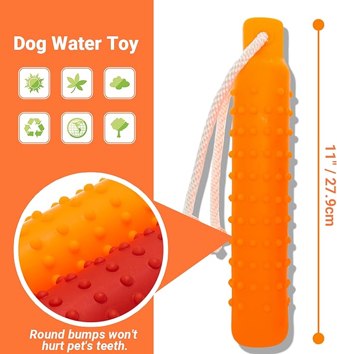 Dog Float Toy - Interactive Training Bumper & Fetching Retrieving Dog Water - Image 2