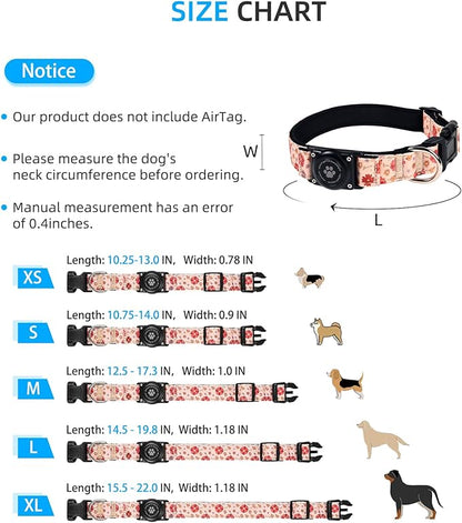 Upgraded AirTag Dog Collar, IP68 Waterproof Air Tag Dog Collar Holder, - Image 5