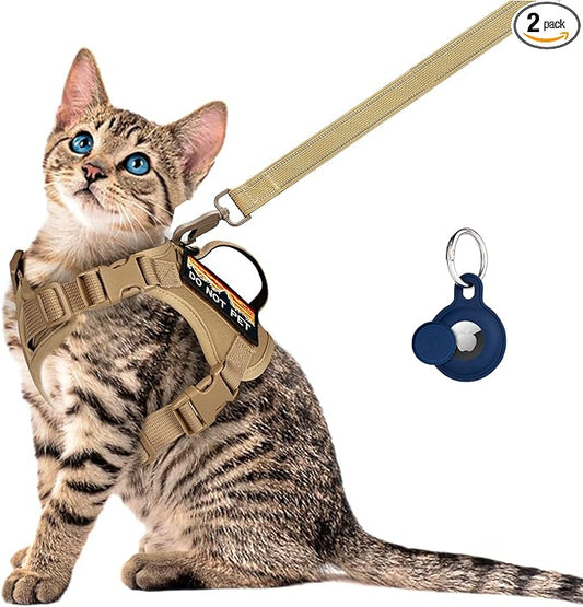 Tactical Cat Harness and Leash Set by nanappice