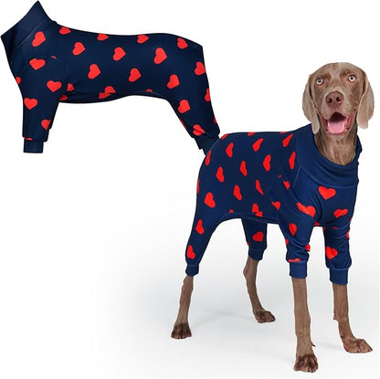 Spark Paws Dog Pajama, Dog Recovery Suit Male, Ultra-Soft and 4-Way Stretch by SparkPaws