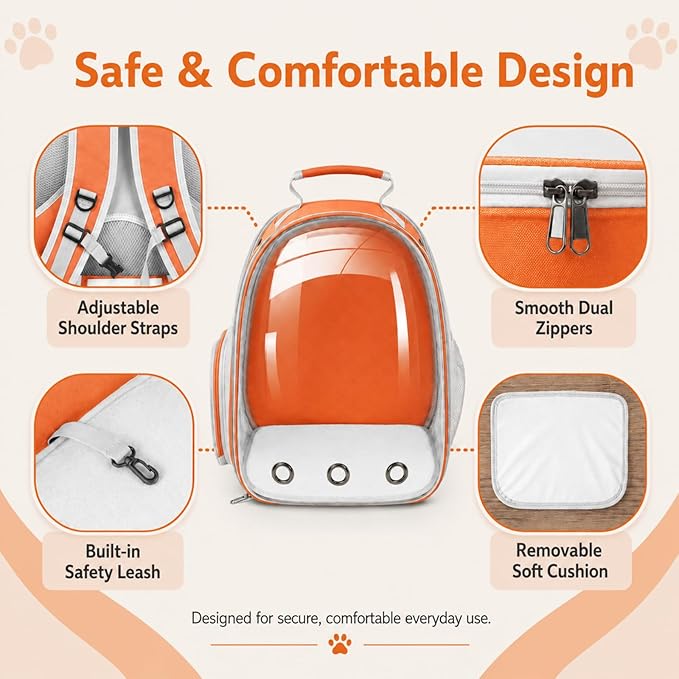 Pet Carrier Backpack Expandable - Image 7