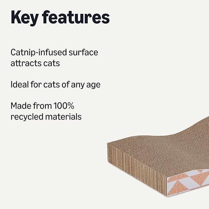Amazon Basics Cat Scratching Post, Cat Scratch Pad - Image 2