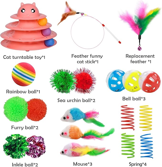 UPSKY 20 PCS Cat Toys - Image 3