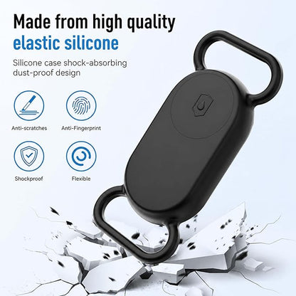 Dog Collar Holder for Galaxy Smarttag2, Waterproof Silicone Case for Pet Cat - Image 4