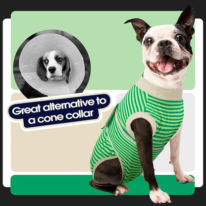 FUAMEY Dog Recovery Suit Male, Dogs Surgery Neuter Suits Puppy Spay Shirts - Image 4