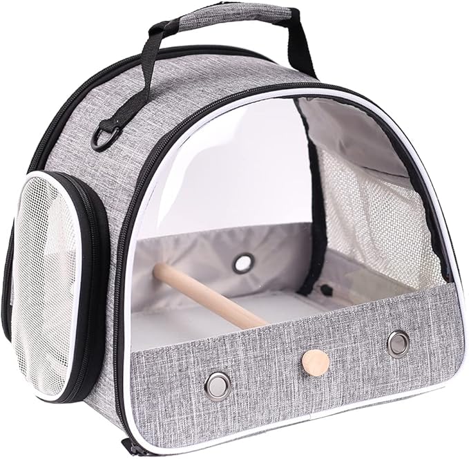 Small Bird Travel Carrier, Portable Bird Travel Cage - Image 6
