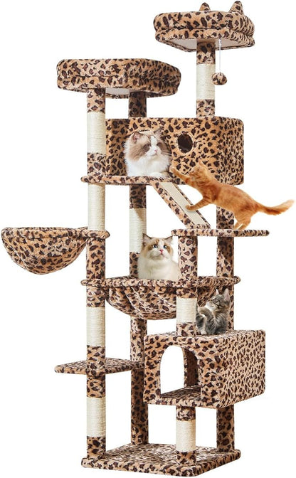 Taoqimiao Cat Tree 71-Inch, Cat Tower - Image 9