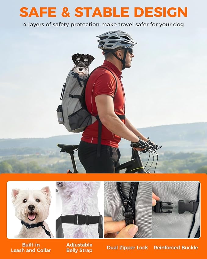 Dog Backpack Carrier for Small Dogs - Image 3