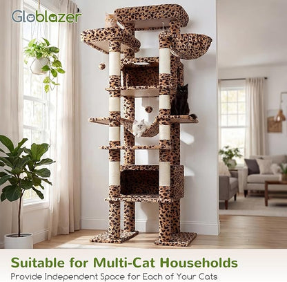 Globlazer XXL Giant Cat Tree, 83 Inch Heavy Duty Tall Cat Tower - Image 7