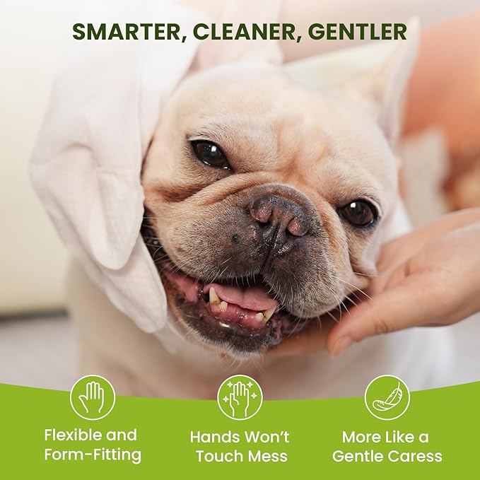 12PCS Hypoallergenic Pet Glove Wipes - Image 7