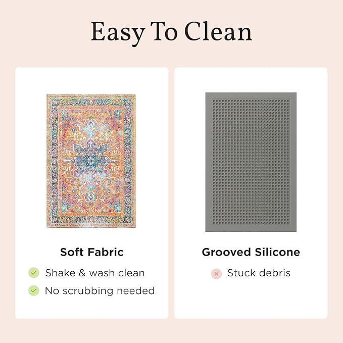 Lovewag Pets Washable Cat Litter Mat 2 PCs - Image 5