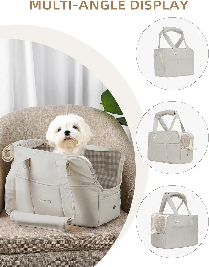 ONECUTE Dog Purse Carrier for Small Dogs Rabbit cat - Image 4