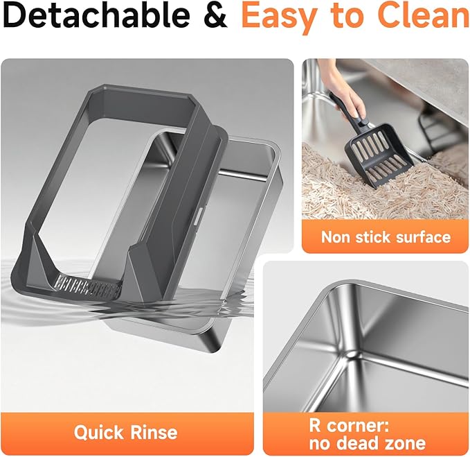 Stainless Steel Litter Box - Image 6