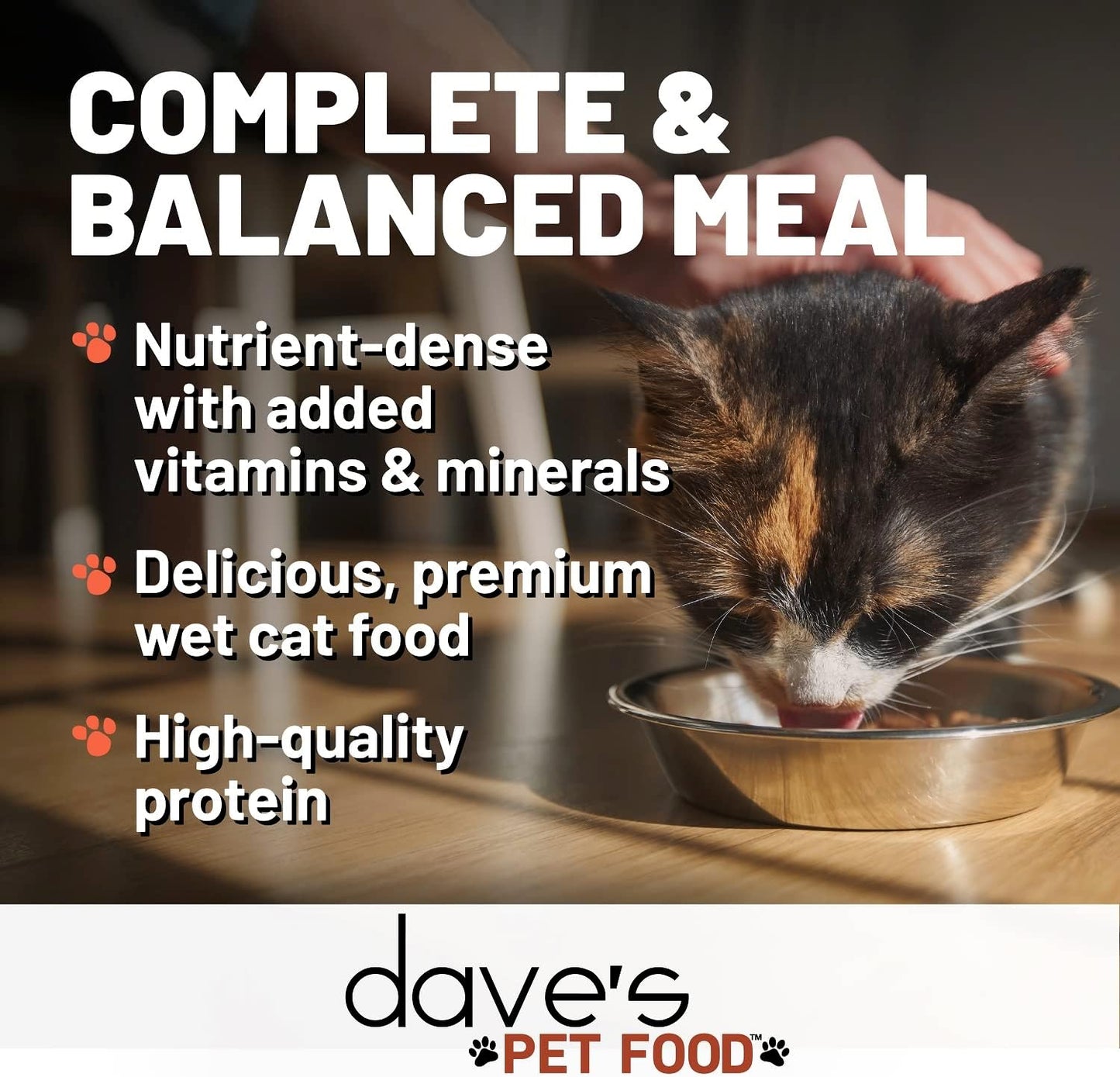 Dave's Pet Food Grain Free Wet Cat Food (Tuna Entree in Gravy), Naturally Healthy Canned, Added Vitamins & Minerals, 5.5 oz Cans (24 Pack)