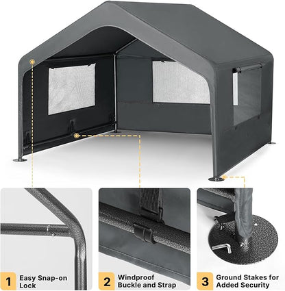 Veehoo Extra Large Dog House Outdoor - Image 5