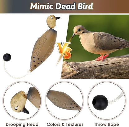 fingig 2 Pcs Dove Dummy Bumper Toys - Image 3