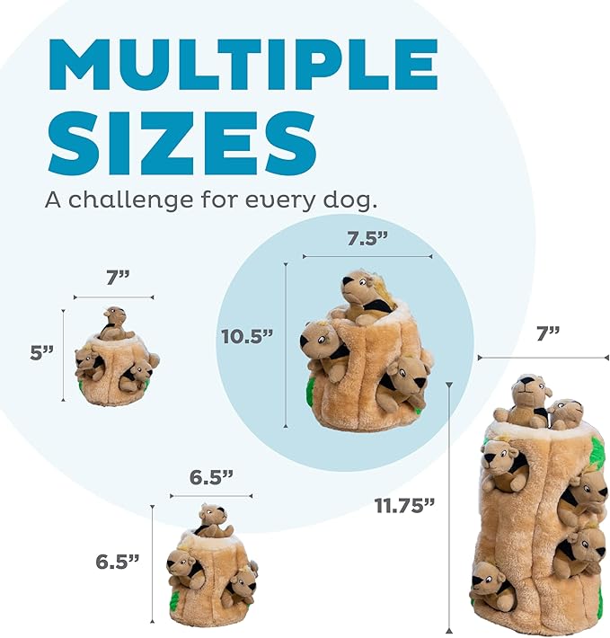 Outward Hound Hide-A-Squirrel Dog Toy – Interactive 2‑in‑1 Plush Puzzle - Image 6