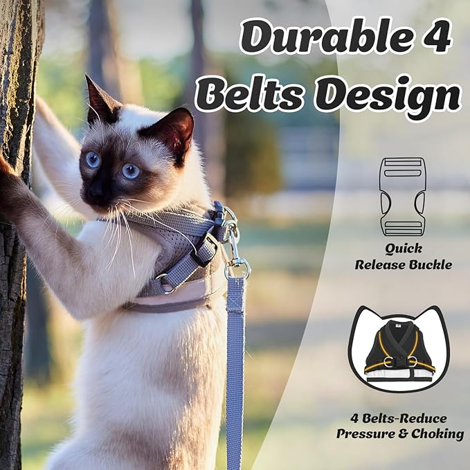 Supet Cat Harness and Leash Set - Image 3