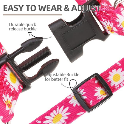 PUPTECK No Pull Dog Harness Soft Adjustable Basic Nylon Step in Puppy Vest - Image 3