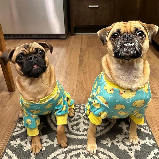 KYEESE Dog Pajamas Velvet Dog Pajamas Small Sized Dogs Soft Dogs Clothes Pjs - Image 7