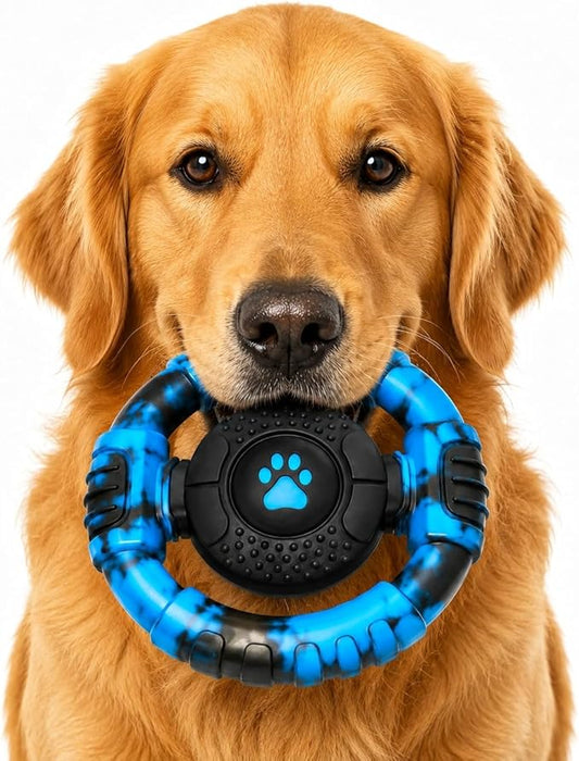 Pamlulu Tough Dog Toys for Aggressive Chewers, Indestructible Dog Toy for Large by Home