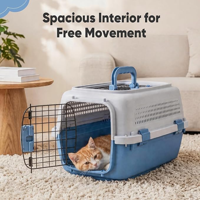 DUMOS 23" Hard-Sided Pet Carrier - Image 6