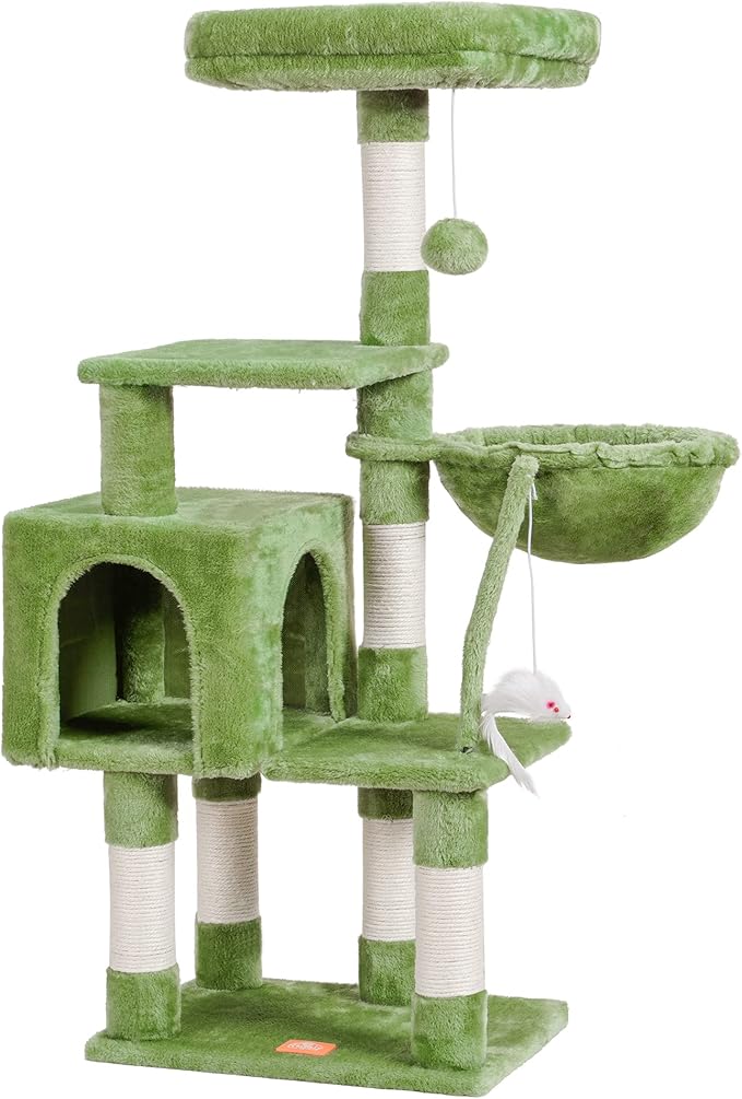 Heybly Cat Tree with Toy, Cat Tower condo - Image 5