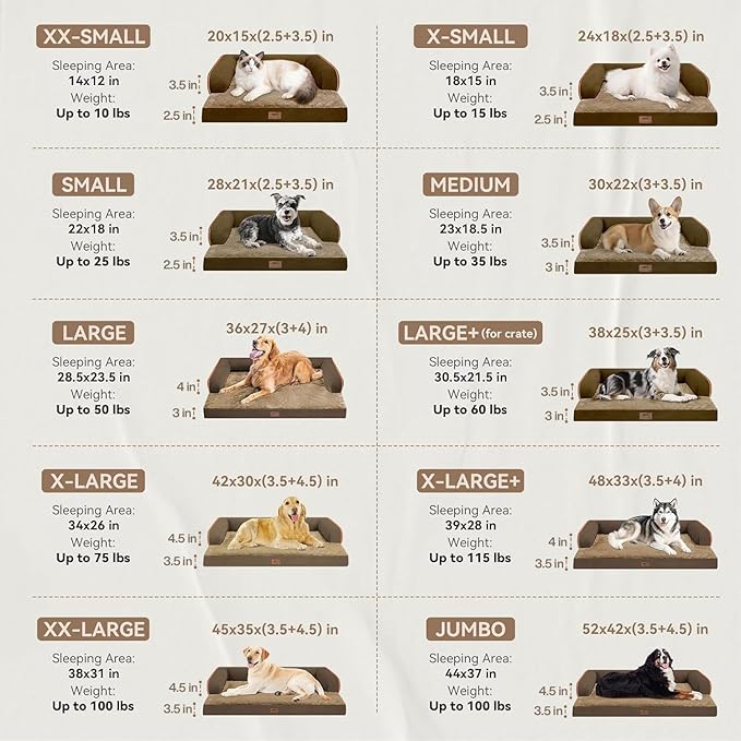 Small Dog Bed Waterproof Orthopedic Dog Beds - Image 2