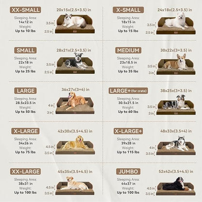Dog Bed Medium Size Dog-Orthopedic Waterproof Bed - Image 2