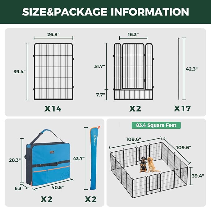 FXW Rollick Unleashed Dog Playpen - Image 2