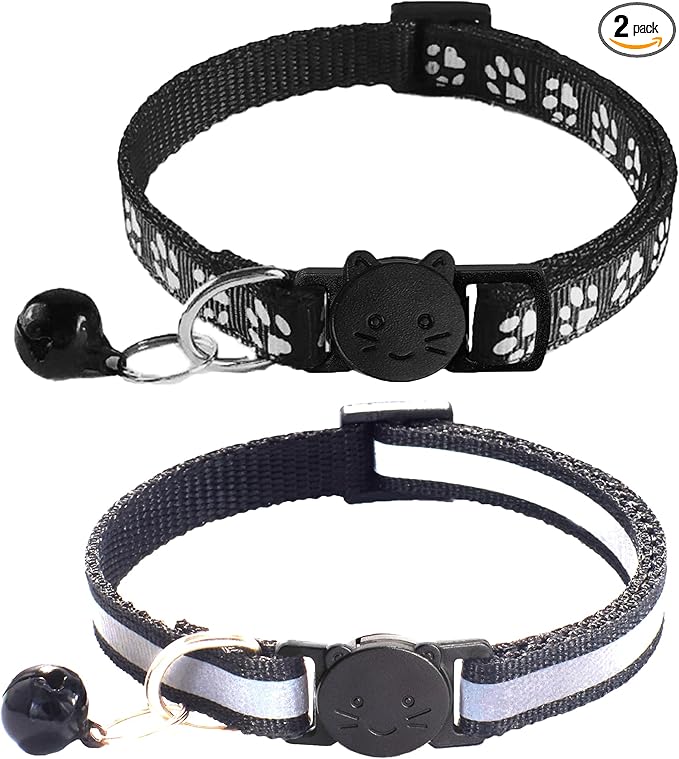2 Pack Breakaway Cat Collars by Unknown