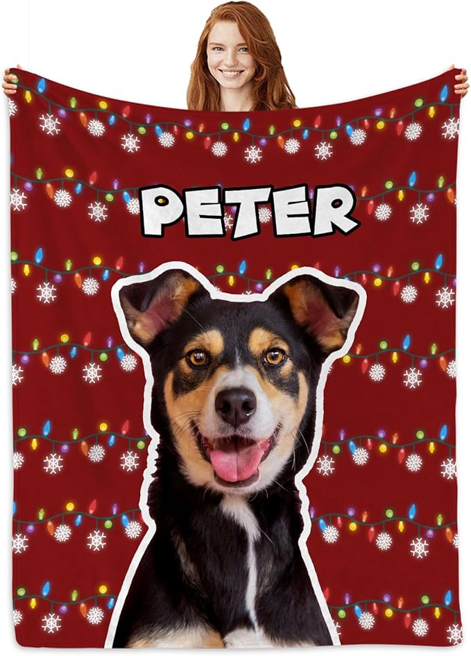 Personalized Christmas Blanket by Artsadd