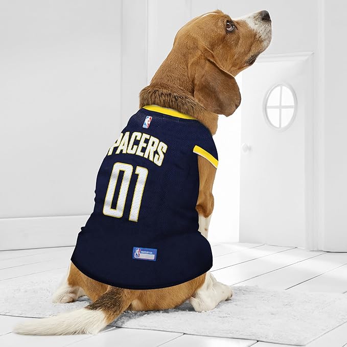Pets First NBA INDIANA PACERS DOG Jersey, X-Small - Image 2